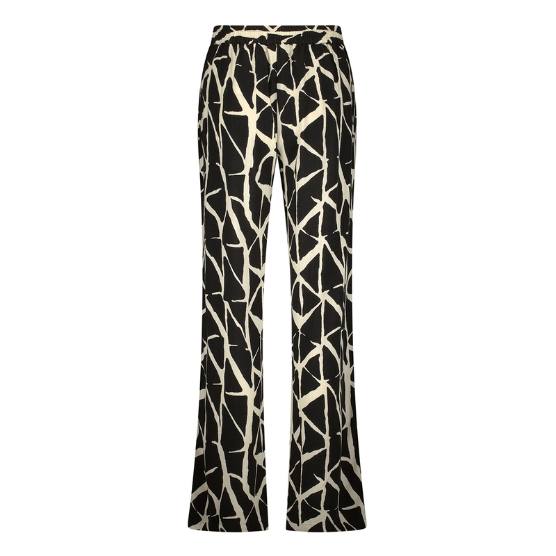 Dames Broek Lola Nukus ZWART DESSIN