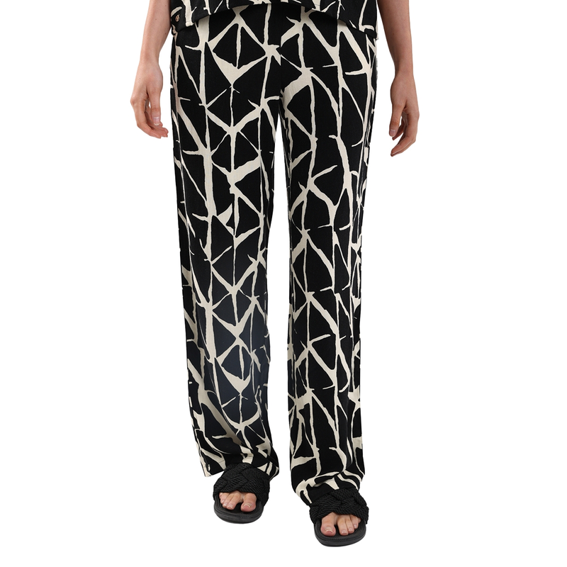 Dames Broek Lola Nukus ZWART DESSIN