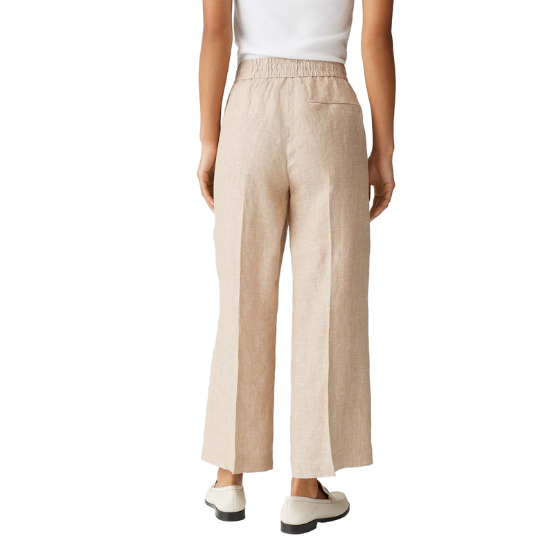Dames Broek Maikito linen Opus BEIGE
