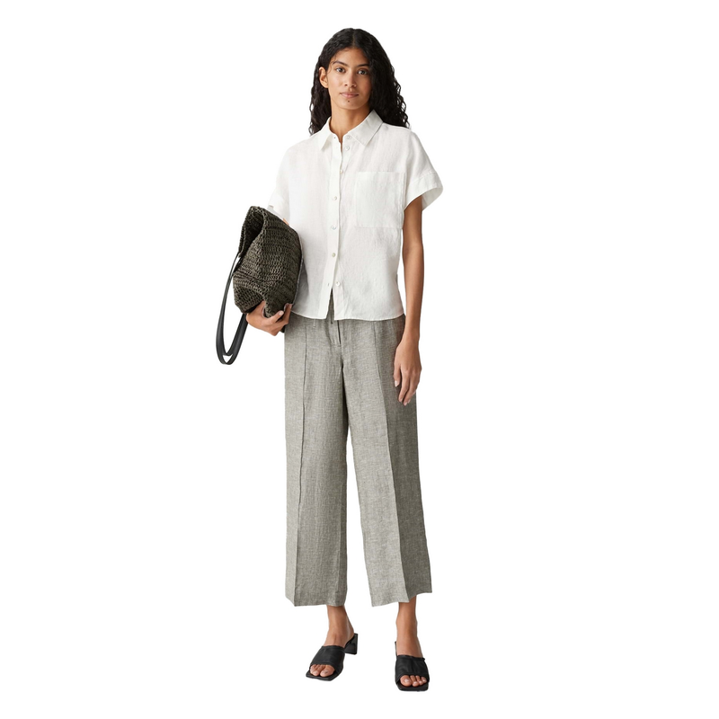 Dames Broek Maikito linen Opus OLIJF