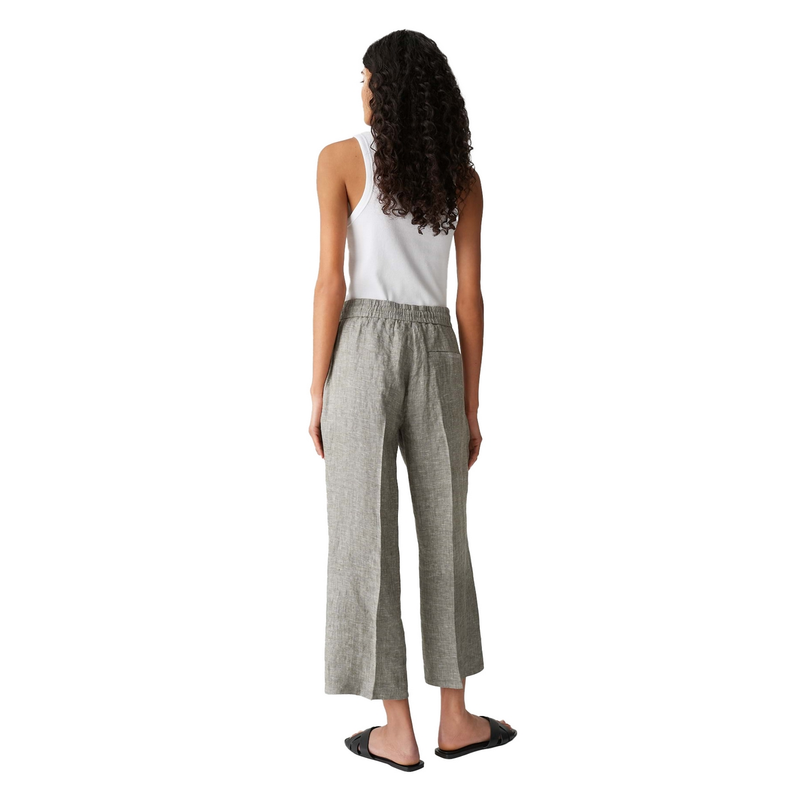 Dames Broek Maikito linen Opus OLIJF