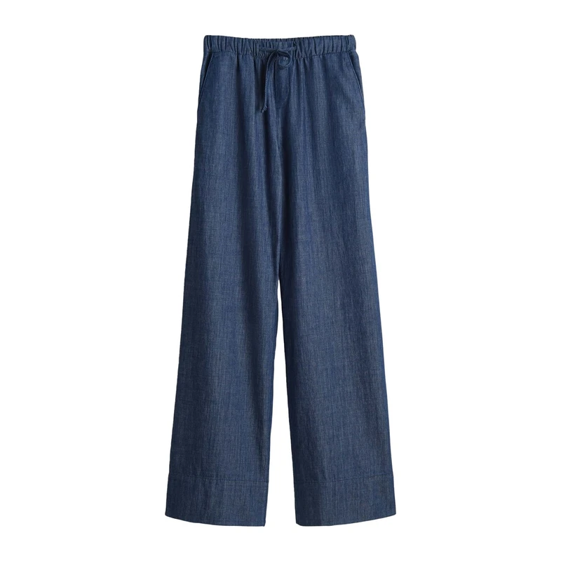 Dames Broek Melane denim Opus MID BLUE DENIM