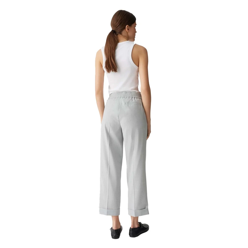 Dames Broek Melosa city Opus MIDDEN GRIJS