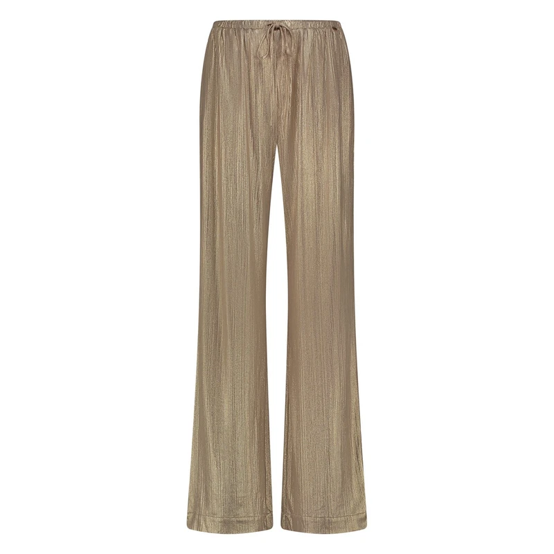 Dames Broek Mila Shiny Nukus GOUD