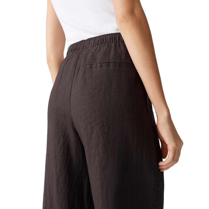 Dames Broek Mileni linen Opus MIDDEN BRUIN
