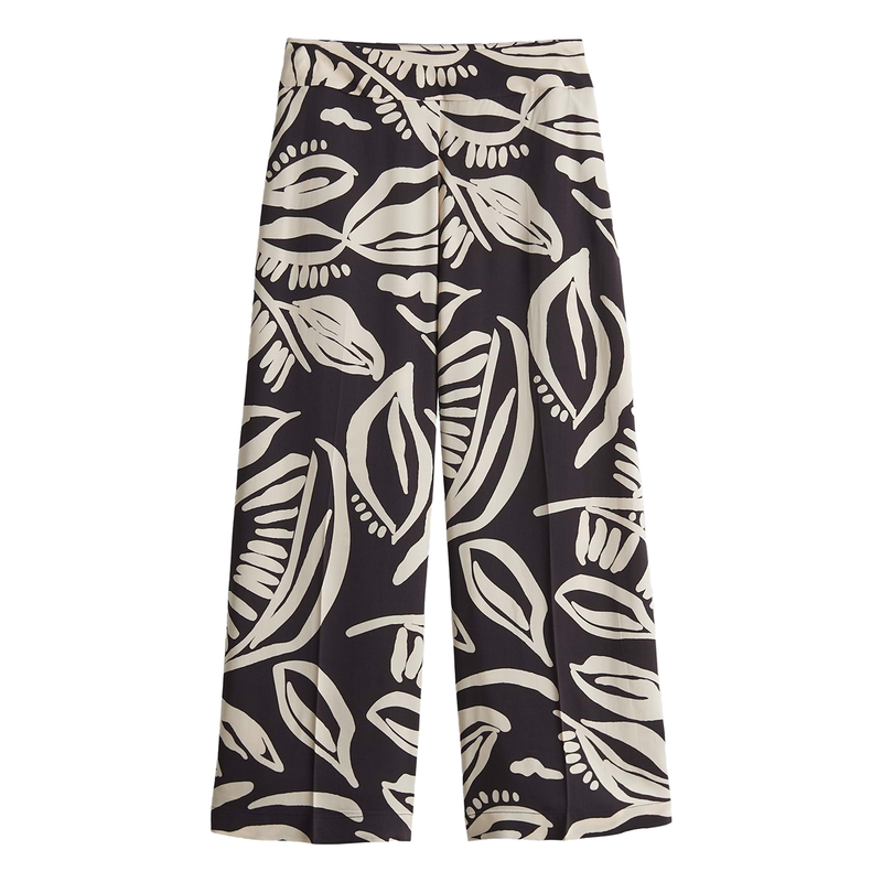 Dames Broek Misha tropical Opus MIDDEN BRUIN