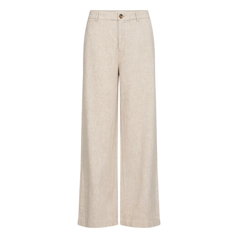 Dames Broek Ninnes Part Two OFF-WHITE