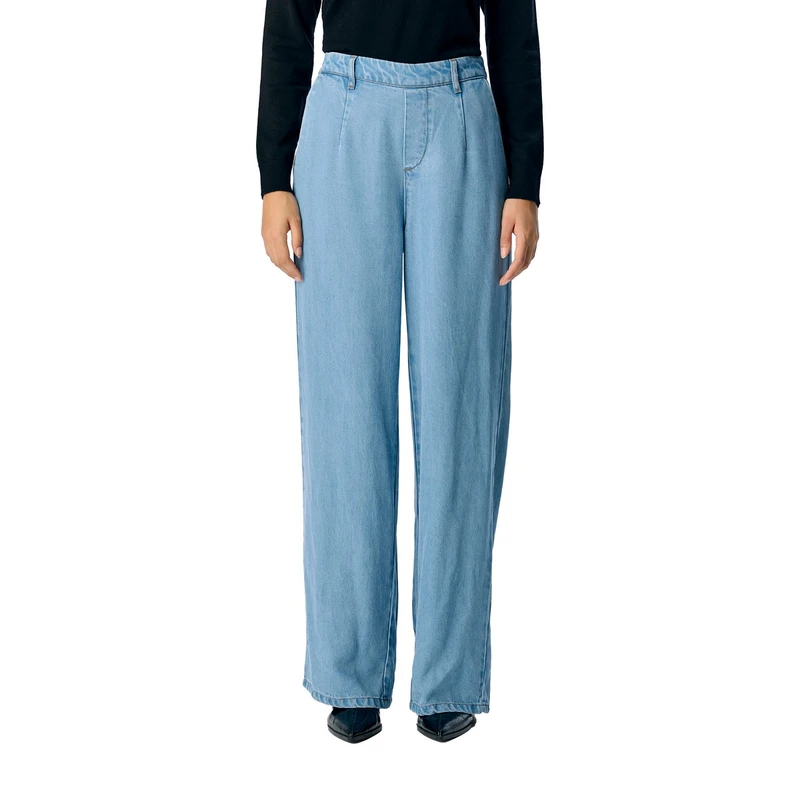 Dames Broek OBJFRAME Object MIDDEN BLAUW