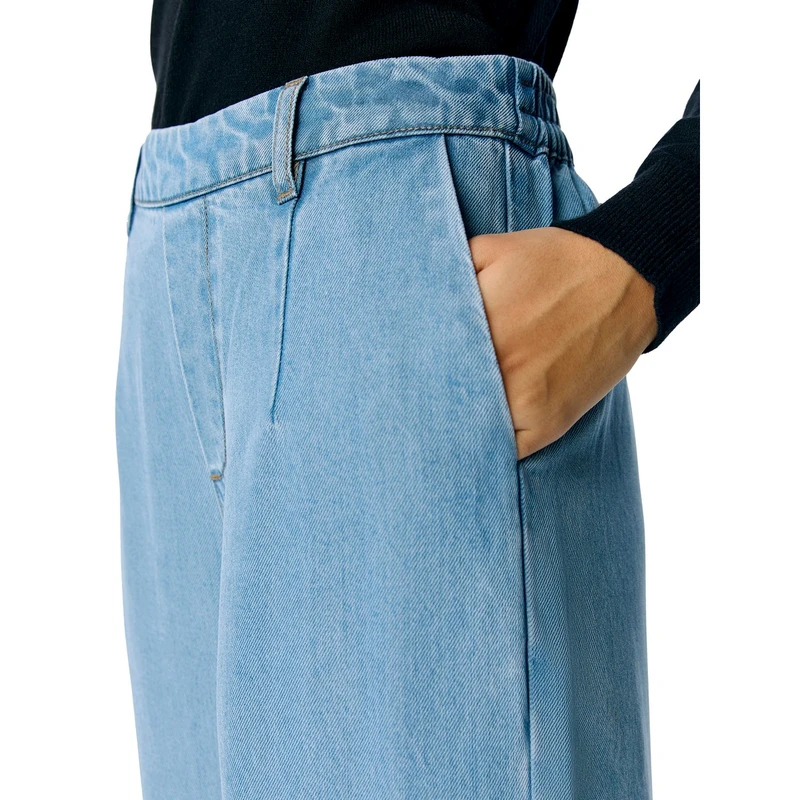 Dames Broek OBJFRAME Object MIDDEN BLAUW