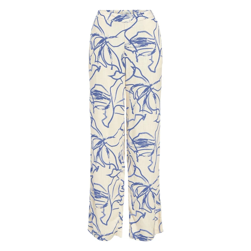 Dames Broek OBJSANNE Object WIT DESSIN