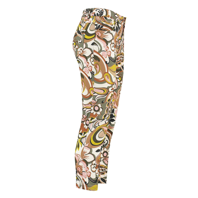 Dames Broek Paisley Sanne OLIJF