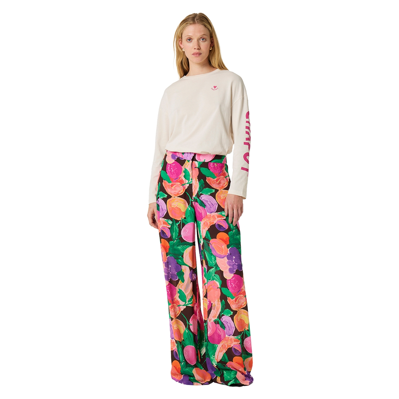 Dames Broek Palace Fabienne Chapot ROOD DESSIN