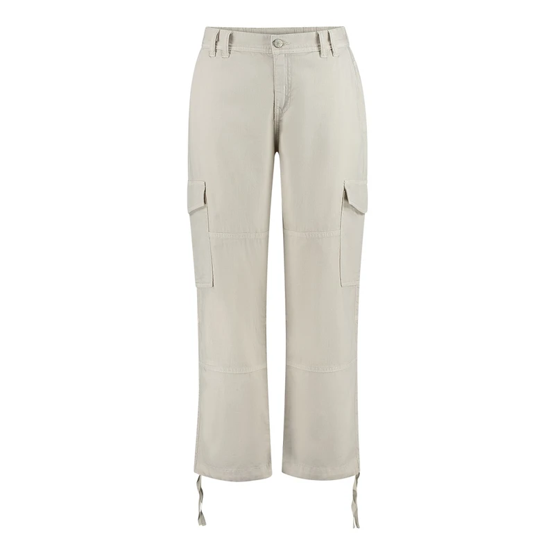 Dames Broek svu4167 Conny cargo co/li Ivy & You OFF-WHITE