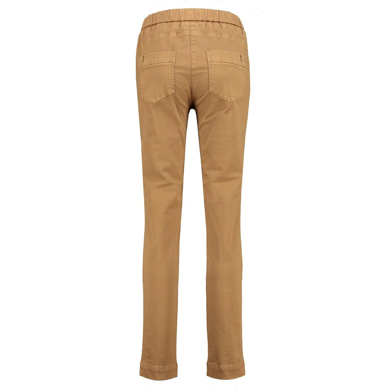 Dames Broek Tessa co/el long Les Copines DONKER BRUIN