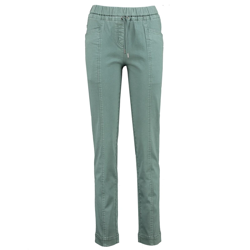 Dames Broek Tessa co/el long Les Copines ARMY