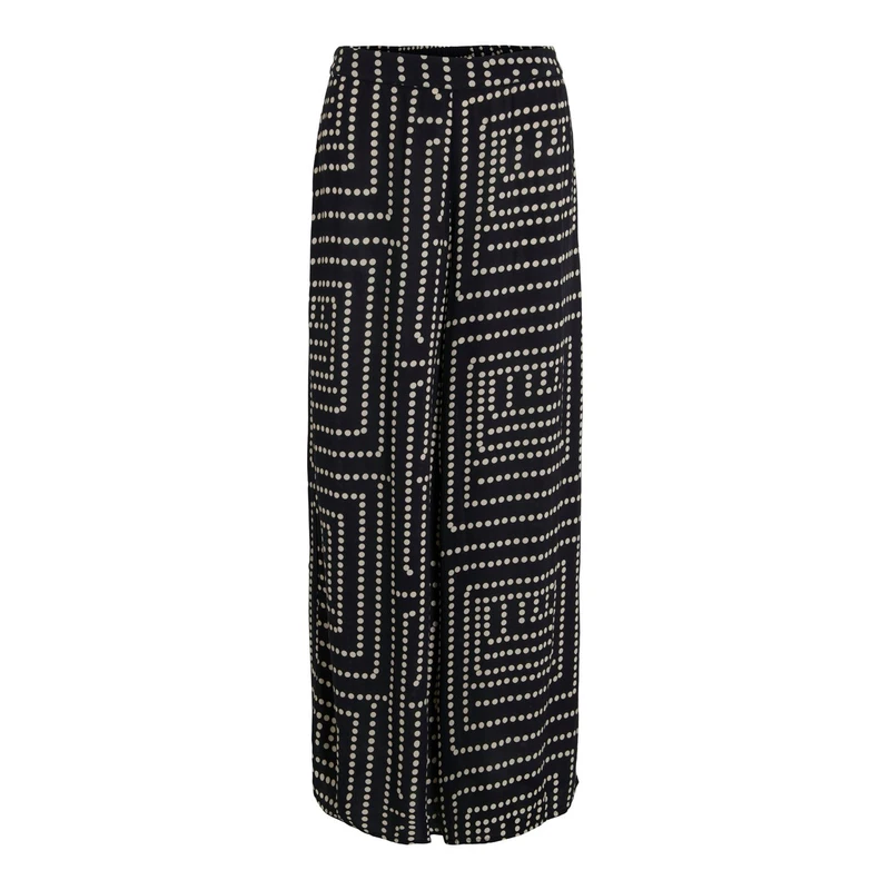 Dames Broek VIFRELLI Vila ZWART DESSIN