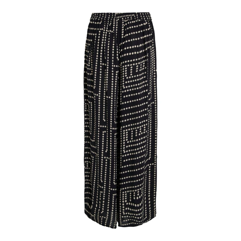 Dames Broek VIFRELLI Vila ZWART DESSIN