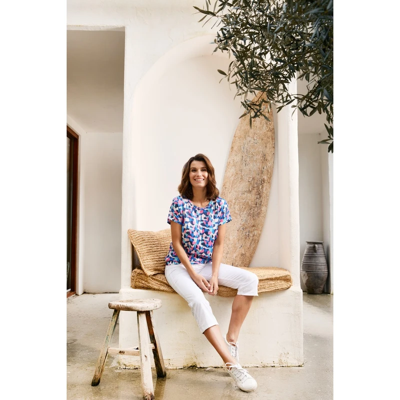 Dames Capri 60146 Les Copines Wit