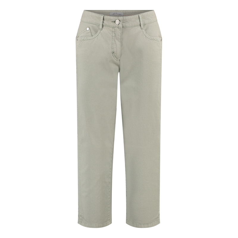 Dames capri 60146 Les Copines KHAKIGROEN