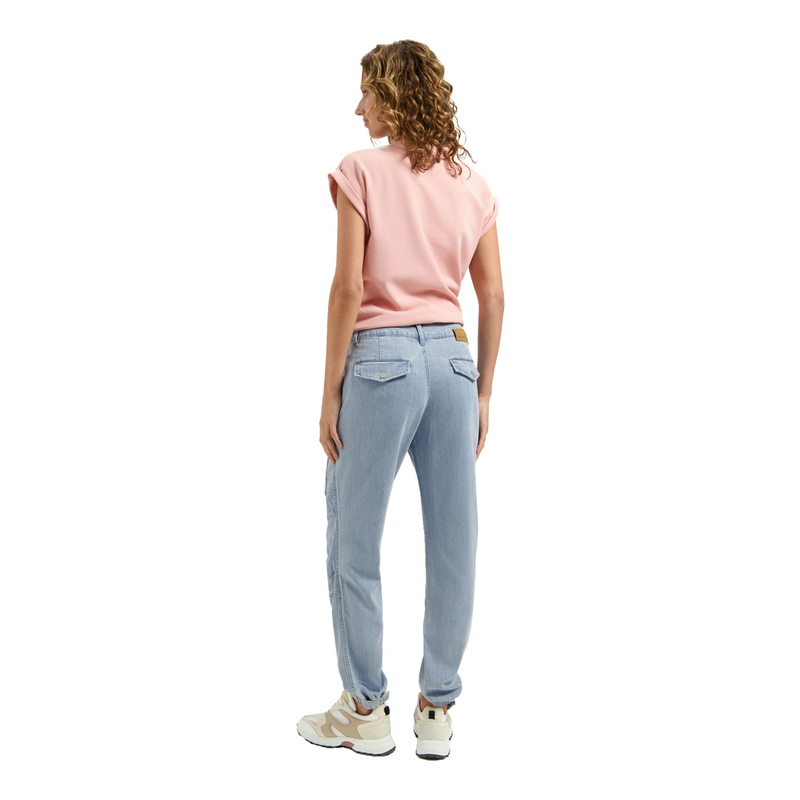 Dames Cargo Charlie FLOREZ LIGHT BLUE DENIM