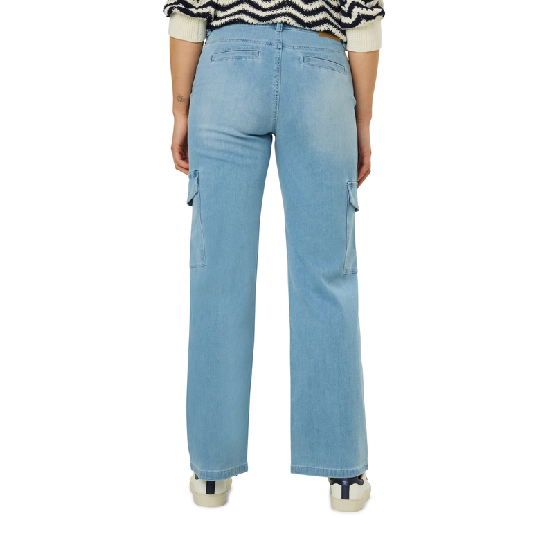 Dames Cargo SVU4434Colettecargo Ivy & You LIGHT BLUE DENIM