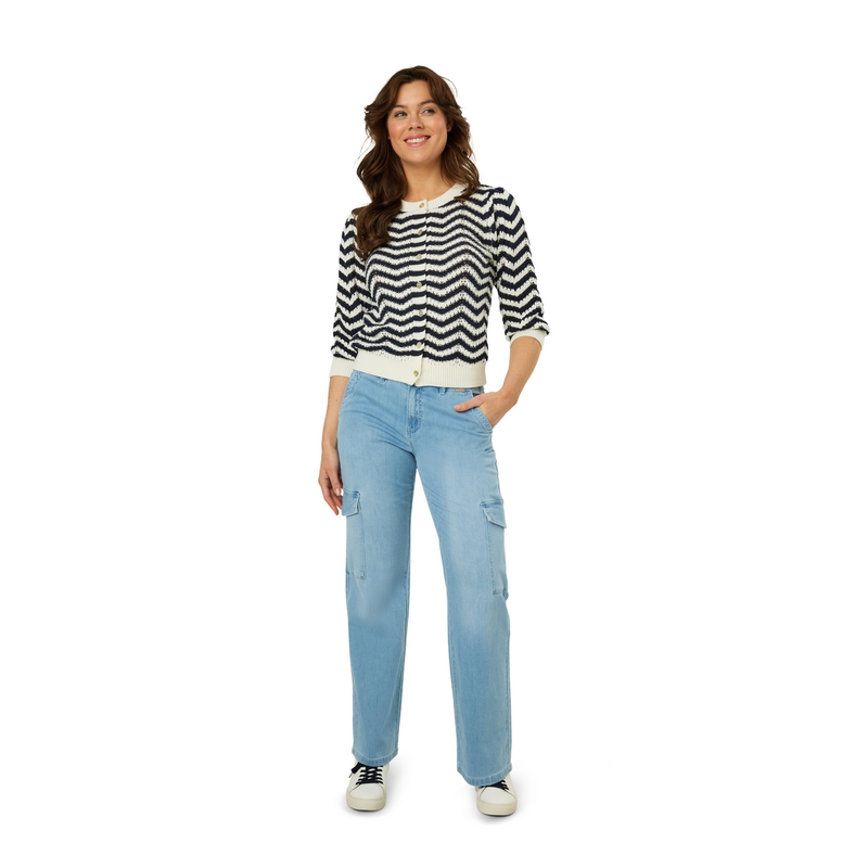Dames Cargo SVU4434Colettecargo Ivy & You LIGHT BLUE DENIM