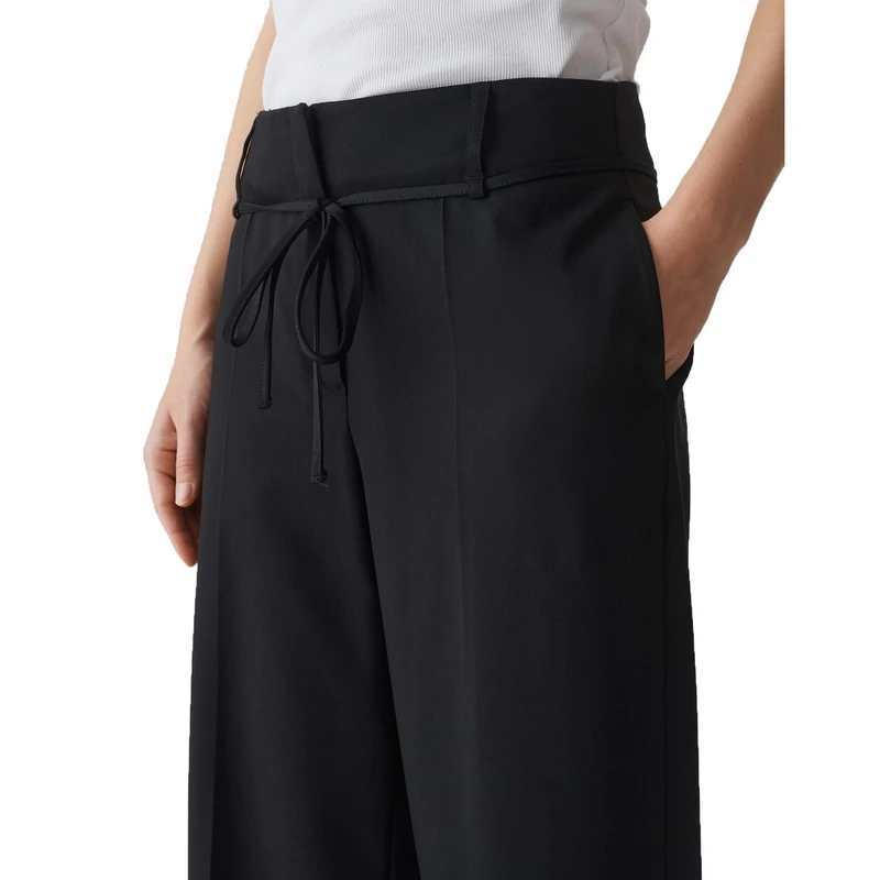 Dames Culotte Misha belt Opus ZWART