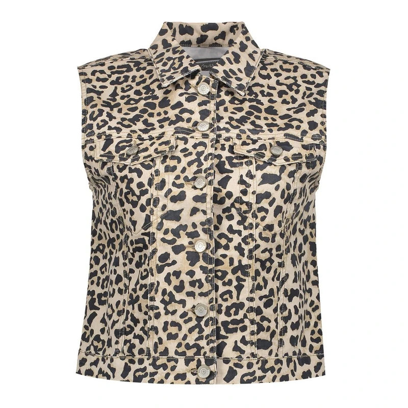 Dames Gilet 55027-10 Geisha ZAND