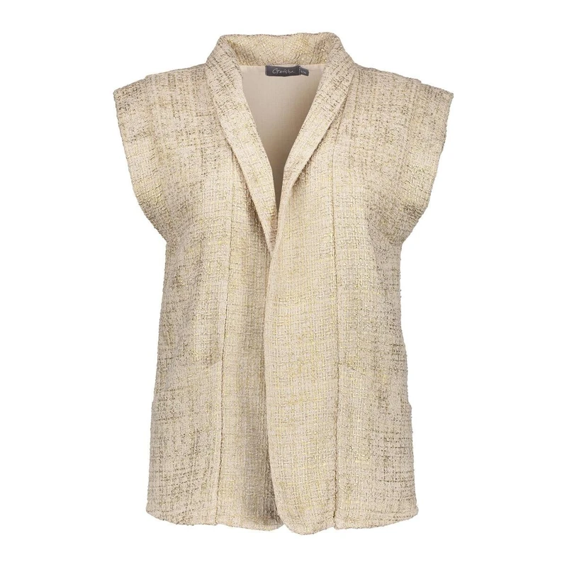 Dames Gilet 55125-20 Geisha ZAND