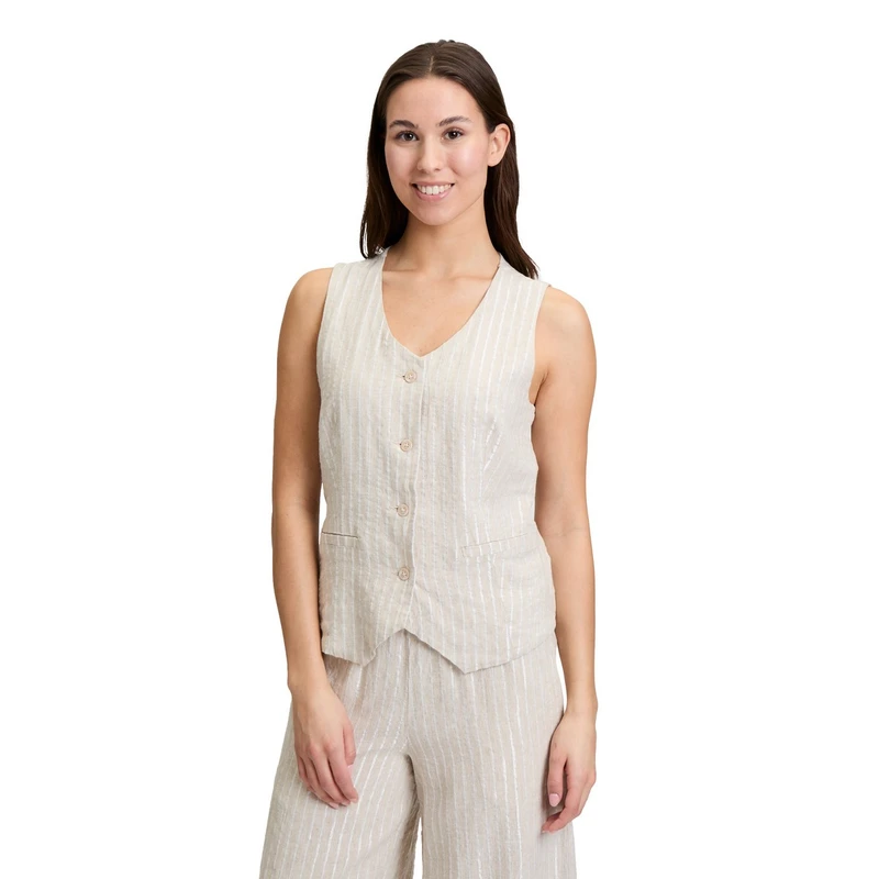 Dames Gilet 87647284 Cartoon NATUREL