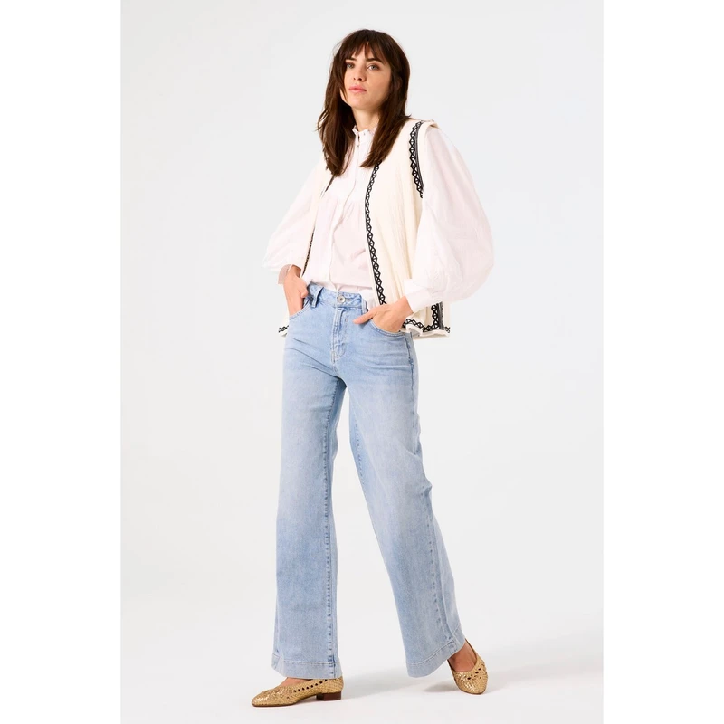 Dames Gilet B50093 Garcia ECRU