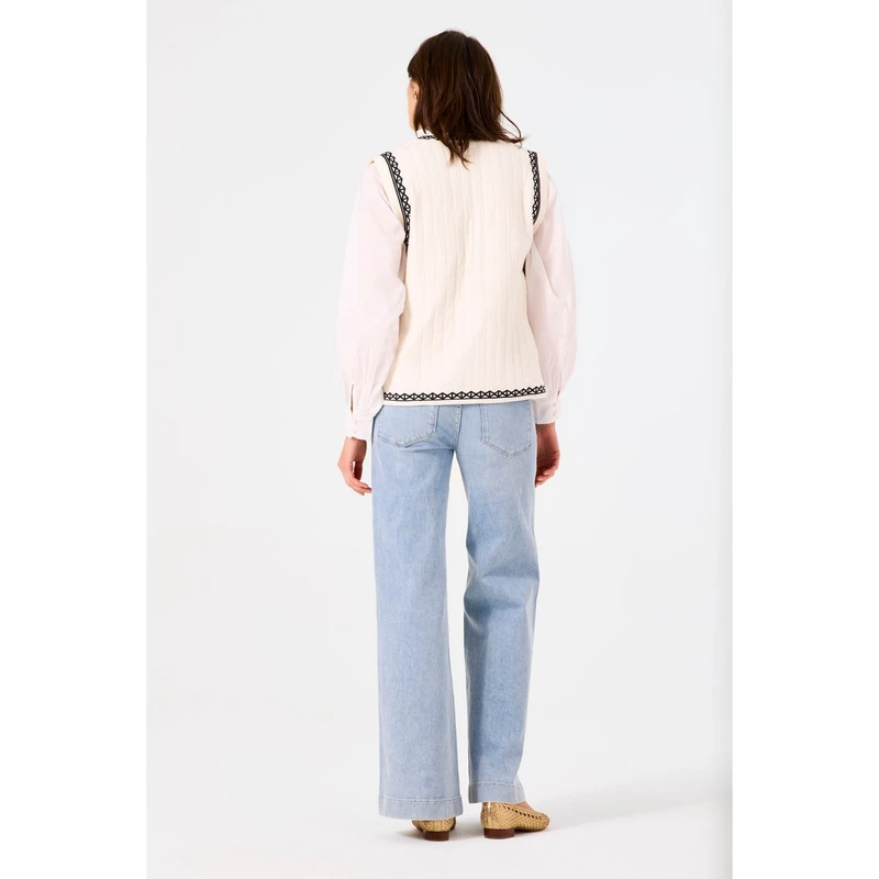 Dames Gilet B50093 Garcia ECRU