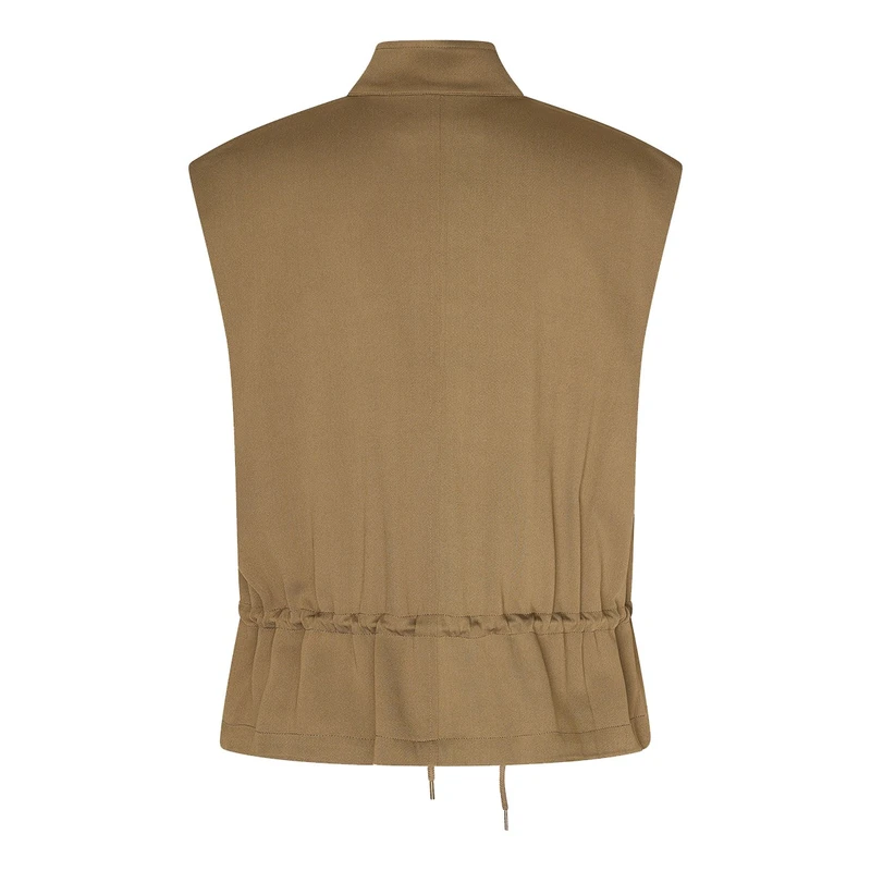 Dames Gilet CS25-15506 Claudia Strater KHAKIGROEN