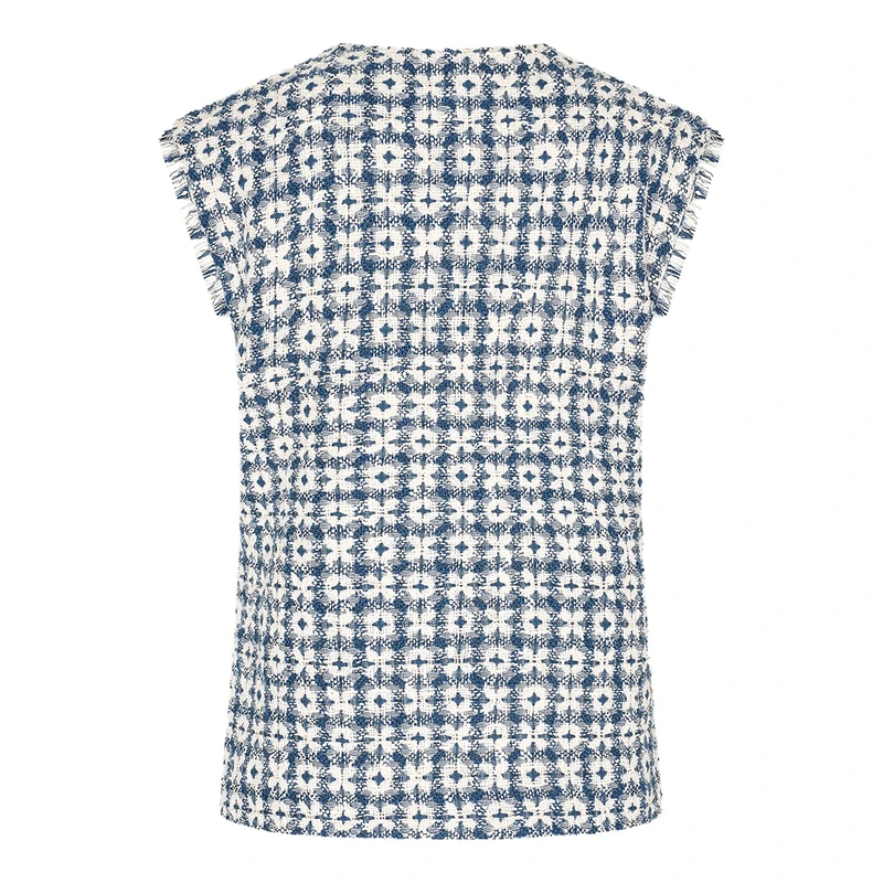 Dames Gilet CS25-15513 Claudia by Claudia Strater NAVY