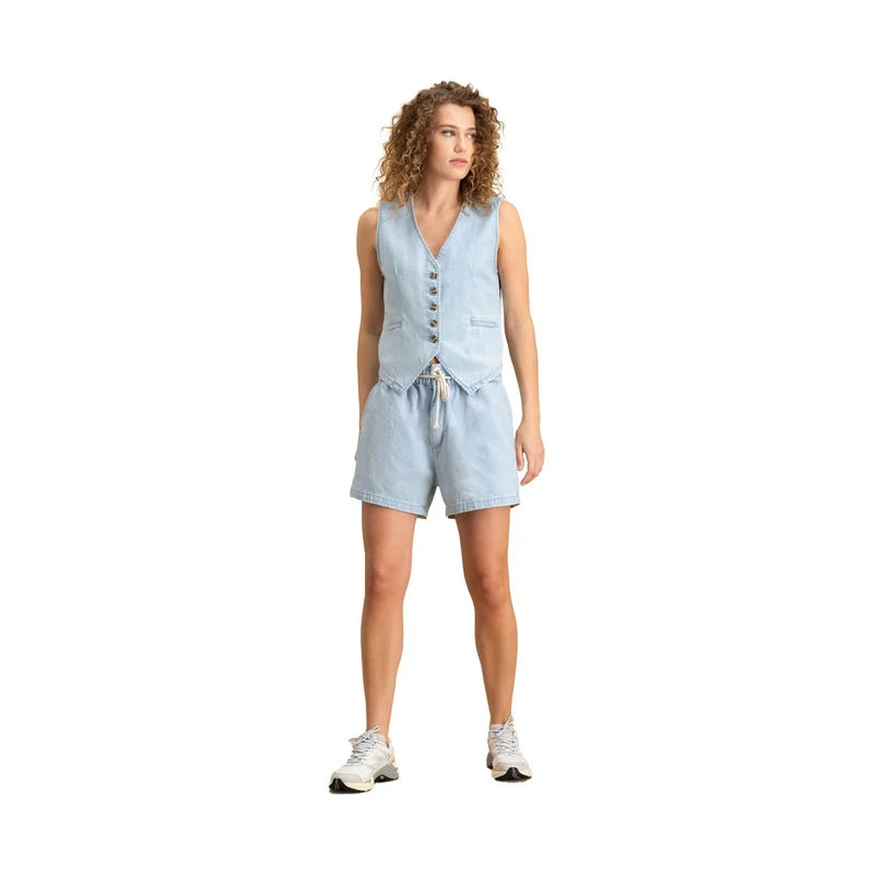 Dames Gilet DANI Circle of Trust LIGHT BLUE DENIM