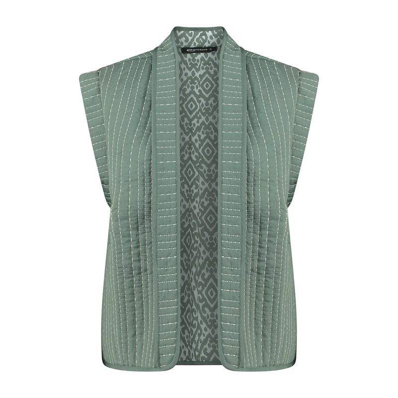 Dames Gilet EX16-25328 Expresso OLIJF