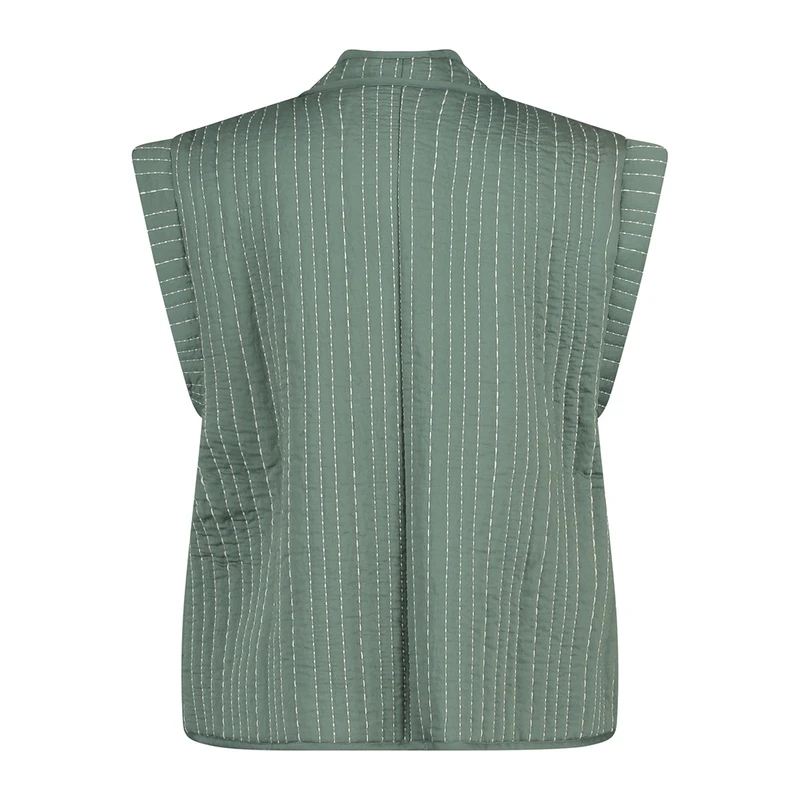 Dames Gilet EX16-25328 Expresso OLIJF