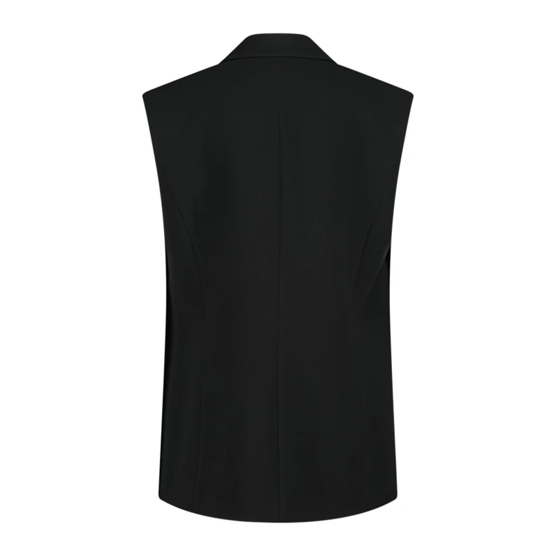 Dames Gilet EX24-15009 Expresso ZWART
