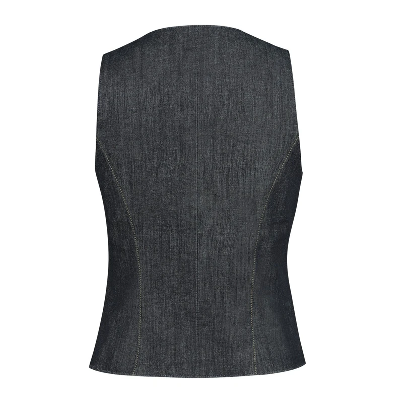 Dames Gilet EX24-15017 Expresso DARK BLUE DENIM