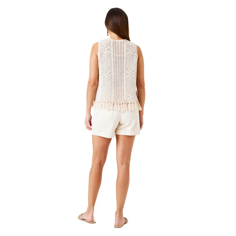 Dames Gilet F50023 Garcia BEIGE