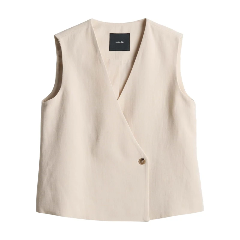 Dames Gilet Nabril Someday NATUREL