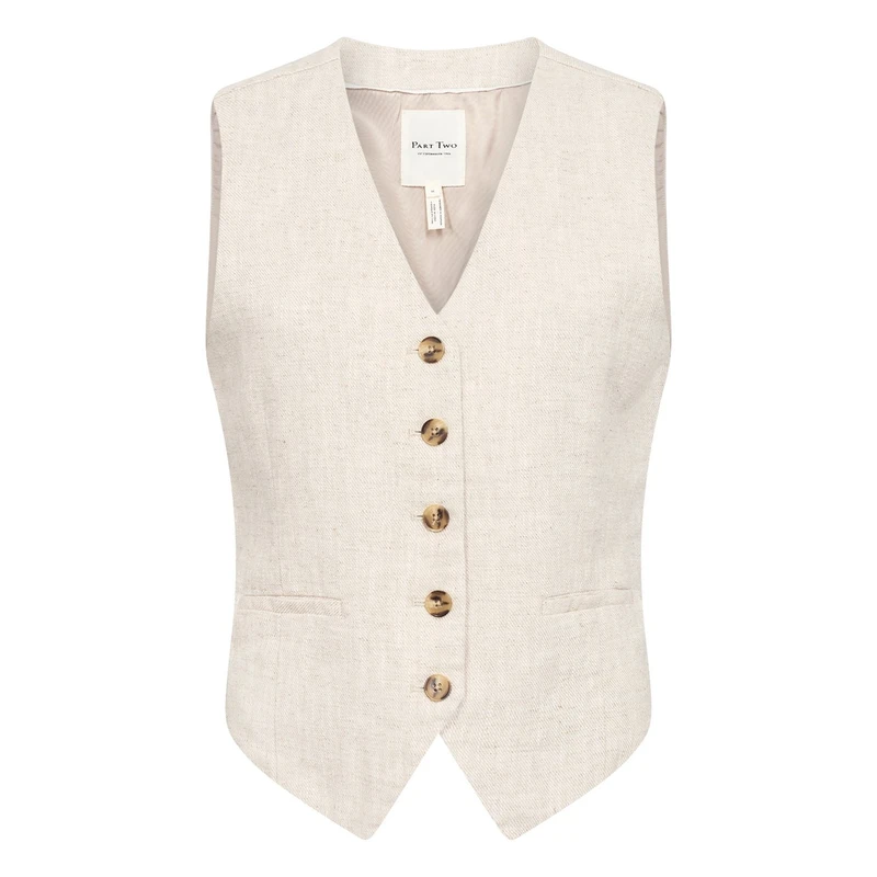 Dames Gilet Nadhia Part Two OFF-WHITE