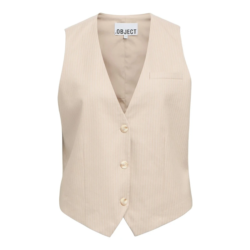 Dames Gilet OBJLISA Object ZAND