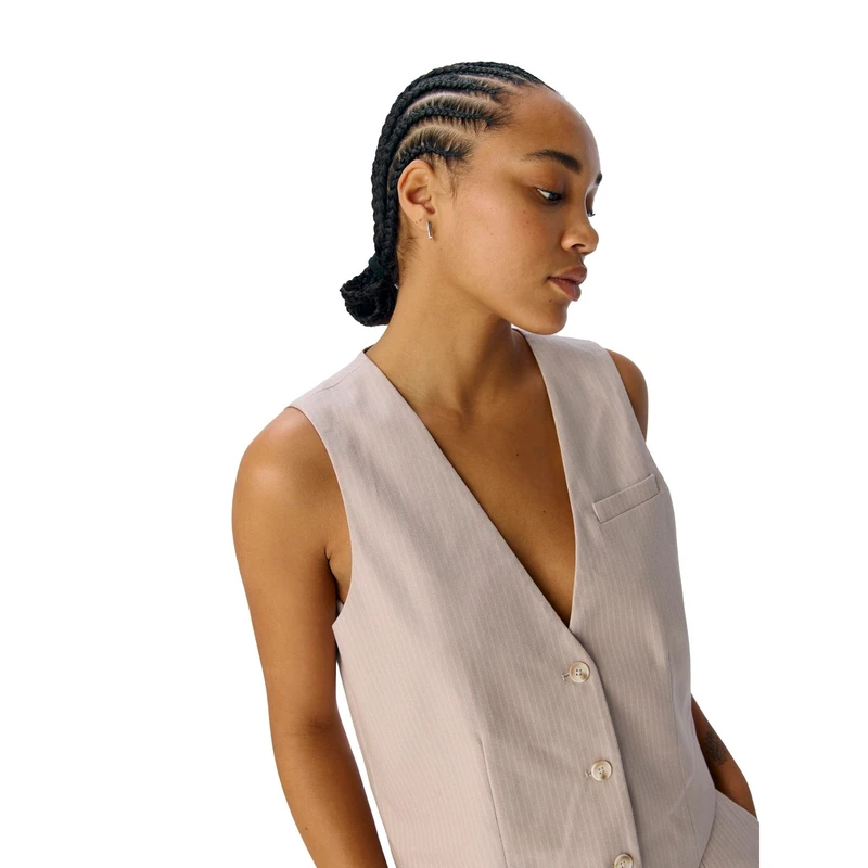 Dames Gilet OBJLISA Object ZAND