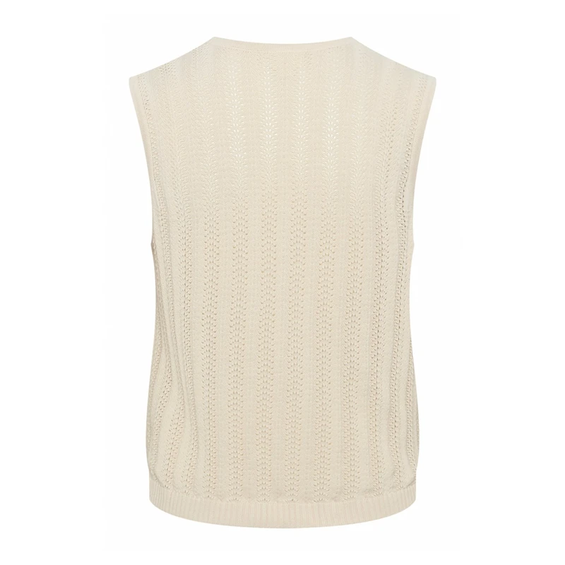 Dames Gilet Rosella Part Two ECRU