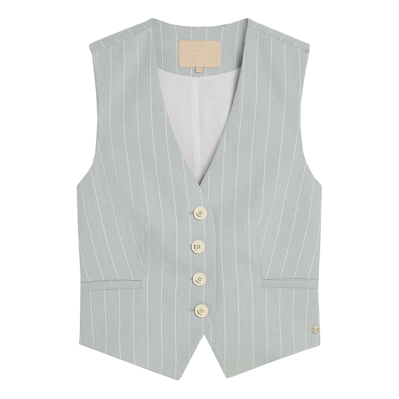 Dames Gilet RUDY JOSH V BLEU