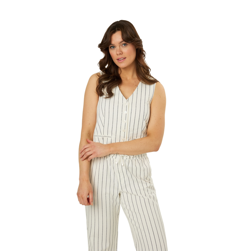 Dames Gilet SVU 4514 Ivy & You OFF-WHITE