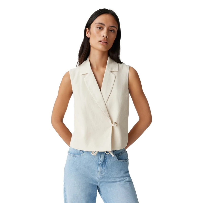 Dames Gilet Wino Opus BEIGE