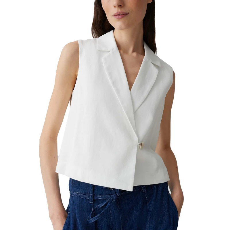 Dames Gilet Wino Opus OFF-WHITE