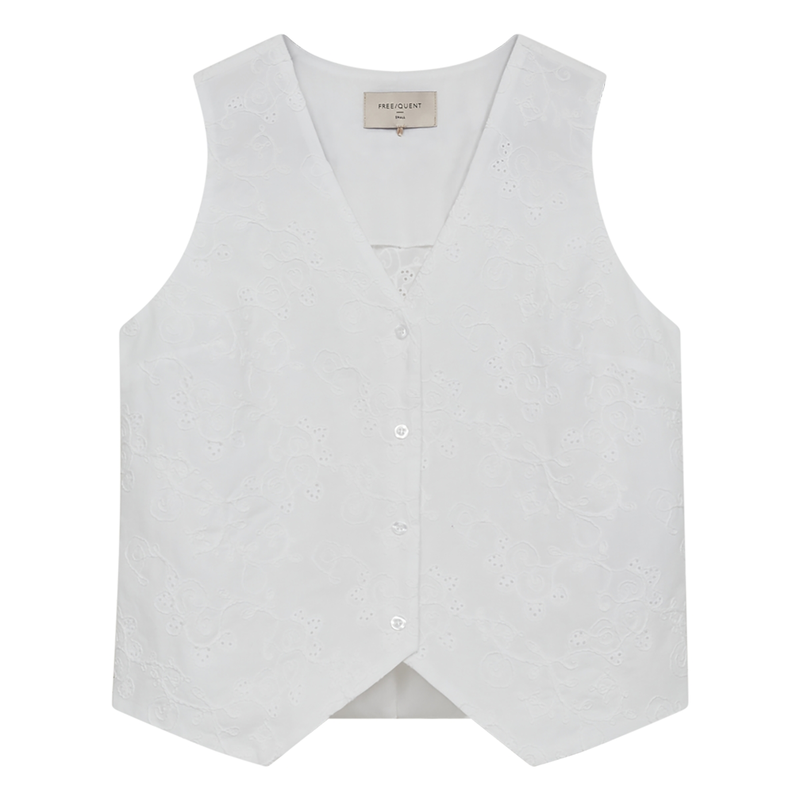 dames gilet Freequent Wit